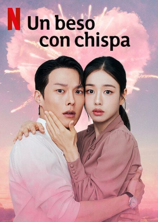 Un beso con chispa : Cartel