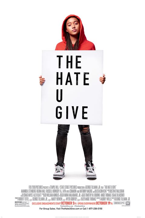 El odio que das : Cartel