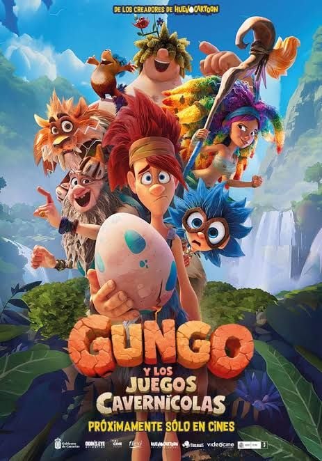 Gungo y los juegos cavernícolas : Cartel