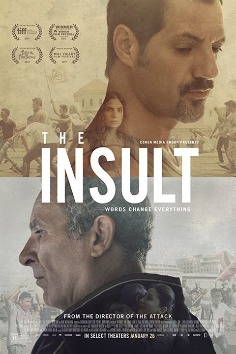 El insulto : Cartel