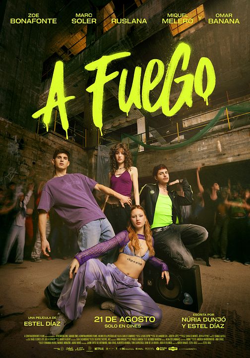 A fuego : Cartel