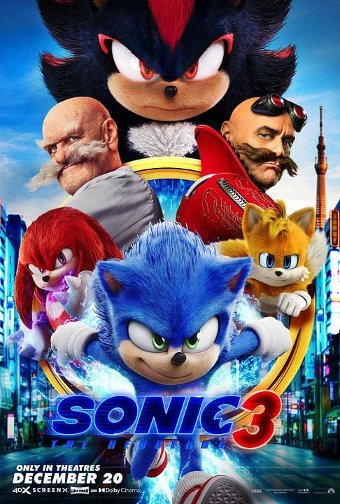 Sonic 3. La película : Cartel