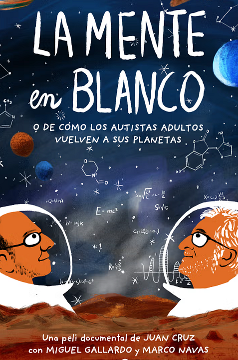 La mente en blanco : Cartel