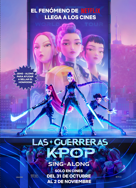 Las guerreras K-pop (Sing Along) : Cartel