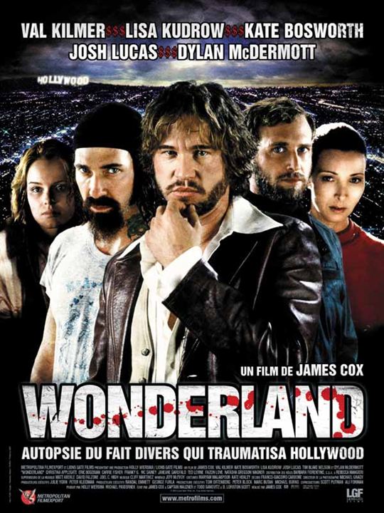 Wonderland (Sueños rotos) : Cartel James Cox