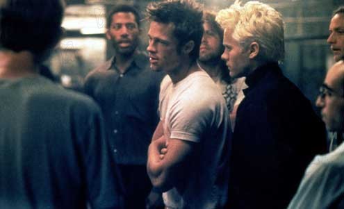 El club de la lucha : Foto David Fincher, Brad Pitt, Jared Leto