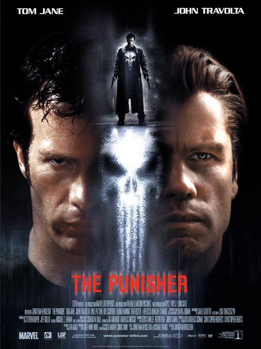 The Punisher (El castigador) : Cartel Thomas Jane, Jonathan Hensleigh