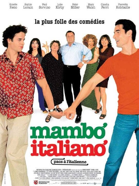 Mambo Italiano : Cartel Luke Kirby, Emile Gaudreault