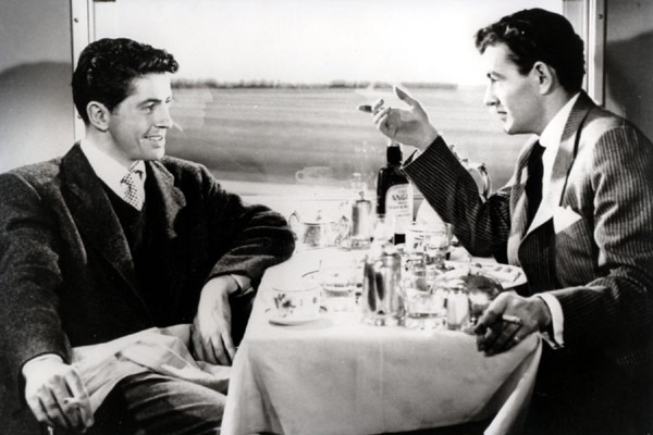 Extraños en un tren : Foto Robert Walker, Farley Granger