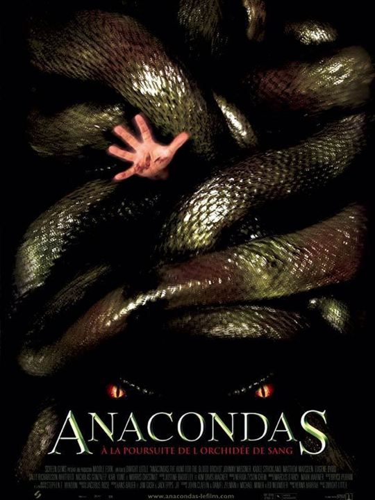 Anacondas: La cacería por la orquídea sangrienta : Cartel Dwight H. Little