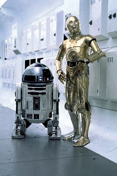 Star Wars: Episodio IV - Una nueva esperanza (La guerra de las galaxias) : Foto Anthony Daniels, Kenny Baker