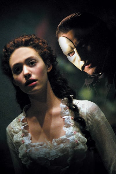 El fantasma de la Ópera de Andrew Lloyd Webber : Foto Gerard Butler, Emmy Rossum