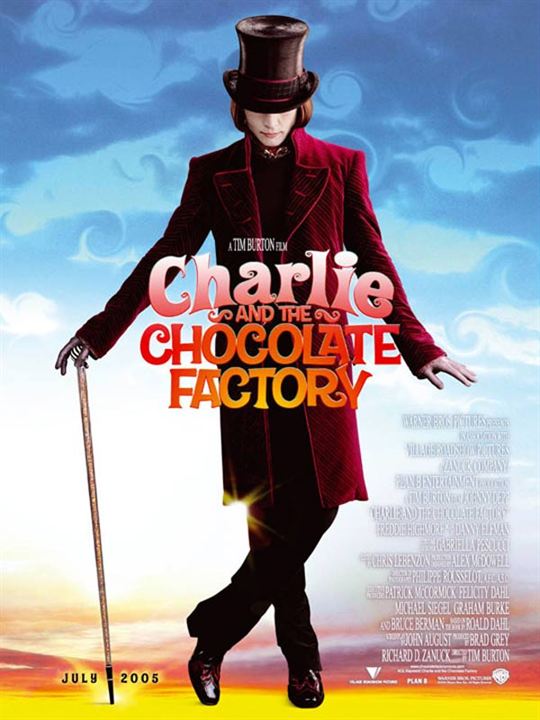 Charlie y la fábrica de chocolate : Cartel