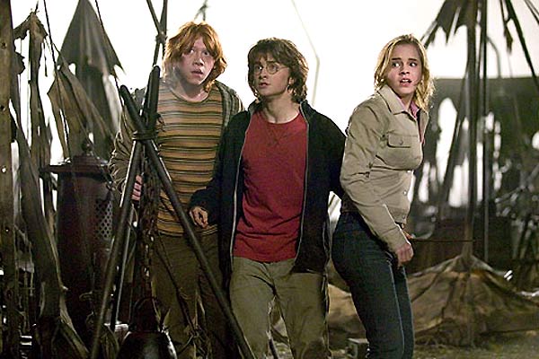 Harry Potter y el Cáliz de Fuego : Foto Daniel Radcliffe, Emma Watson, Rupert Grint