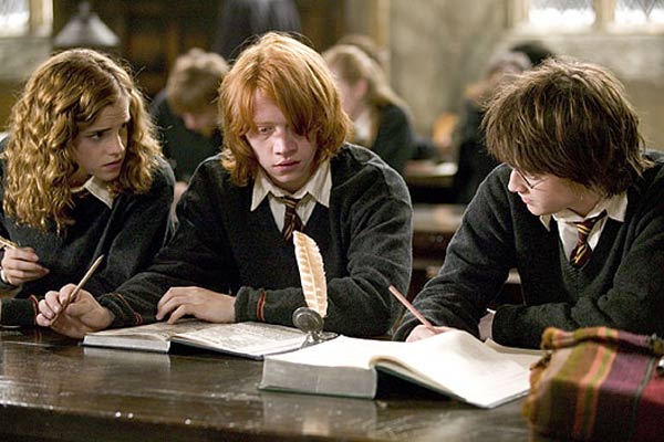 Harry Potter y el Cáliz de Fuego : Foto Rupert Grint, Daniel Radcliffe, Emma Watson
