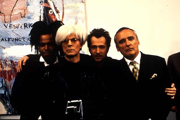 Basquiat : Foto Jeffrey Wright, Dennis Hopper, Gary Oldman, David Bowie