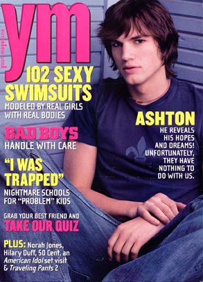 Couverture magazine Ashton Kutcher