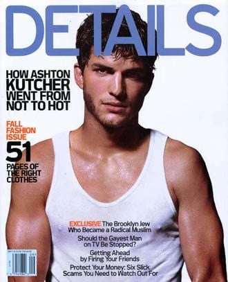 Couverture magazine Ashton Kutcher