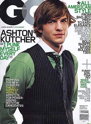 Couverture magazine Ashton Kutcher