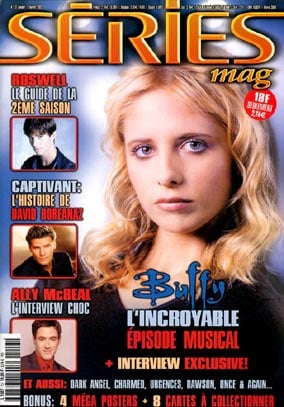 Couverture magazine Sarah Michelle Gellar