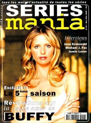 Couverture magazine Sarah Michelle Gellar