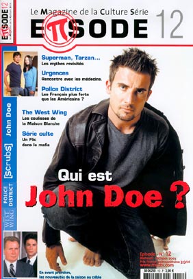 Couverture magazine Dominic Purcell