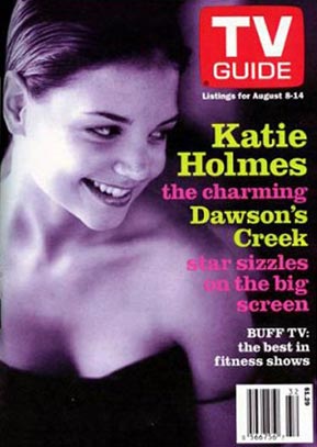Couverture magazine Katie Holmes