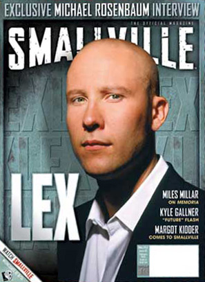 Couverture magazine Michael Rosenbaum