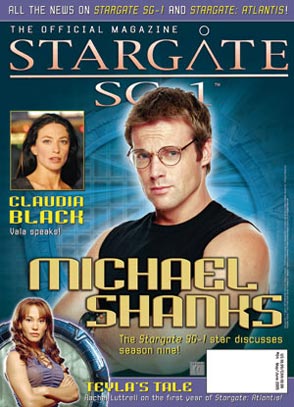 Couverture magazine Michael Shanks (I)