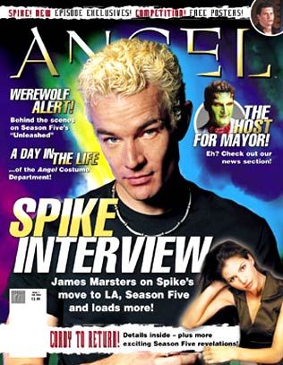 Couverture magazine James Marsters