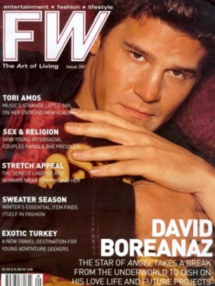 Couverture magazine David Boreanaz