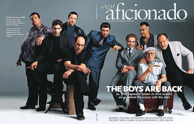 Los Soprano : Couverture magazine
