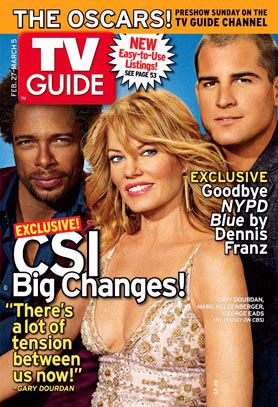 CSI: Las Vegas : Couverture magazine