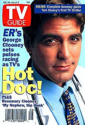 Couverture magazine George Clooney