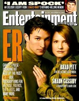 Couverture magazine Sherry Stringfield, Noah Wyle