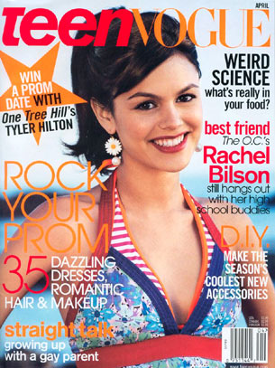 Couverture magazine Rachel Bilson