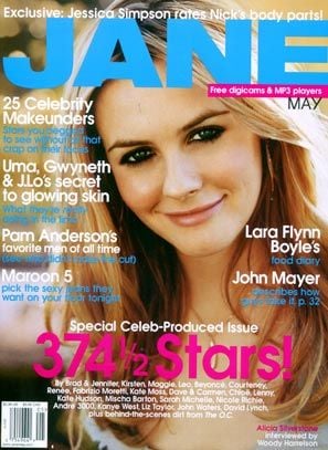 Couverture magazine Alicia Silverstone