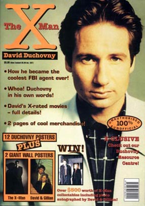 Couverture magazine David Duchovny