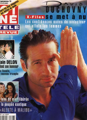 Couverture magazine David Duchovny