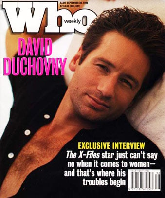 Couverture magazine David Duchovny