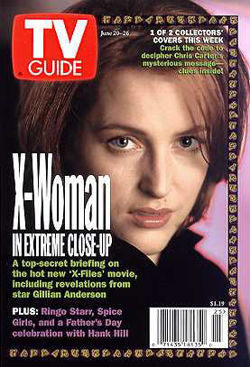 Couverture magazine Gillian Anderson