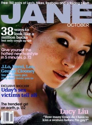 Couverture magazine Lucy Liu