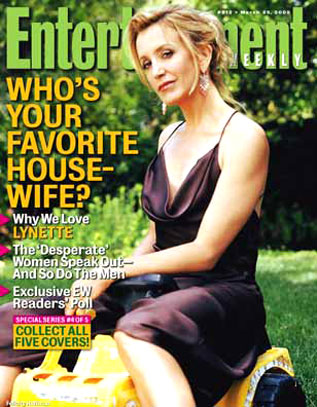 Couverture magazine Felicity Huffman