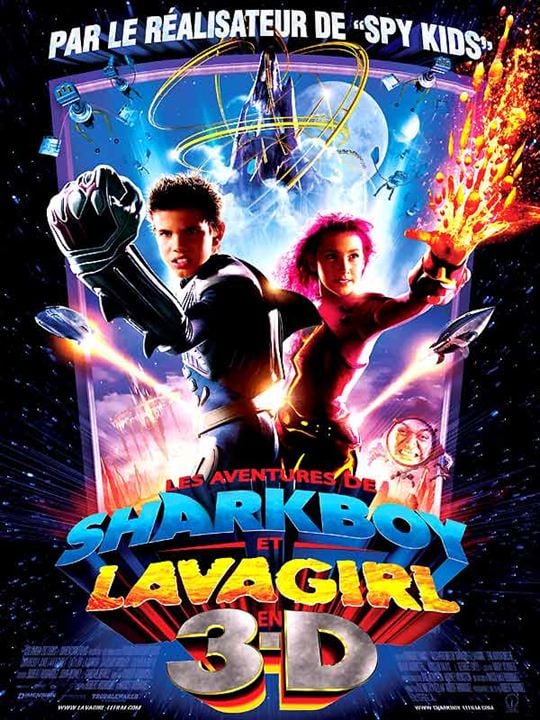 Las aventuras de Sharkboy y Lavagirl en 3-D : Cartel