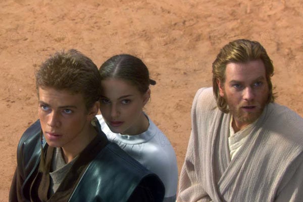 Star Wars: Episodio II - El ataque de los clones : Foto Ewan McGregor, Natalie Portman, Hayden Christensen