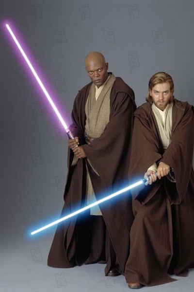 Star Wars: Episodio II - El ataque de los clones : Foto Samuel L. Jackson, Ewan McGregor