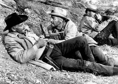 Duelo en la alta sierra : Foto Mariette Hartley, Randolph Scott, Joel McCrea, Sam Peckinpah