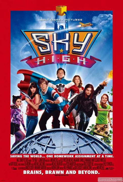 Sky High, una escuela de altos vuelos : Cartel