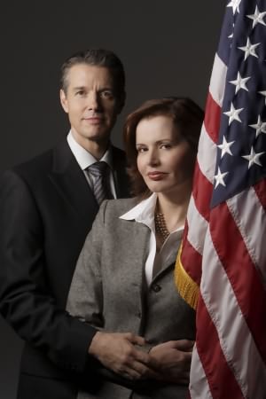 Foto Kyle Secor, Geena Davis