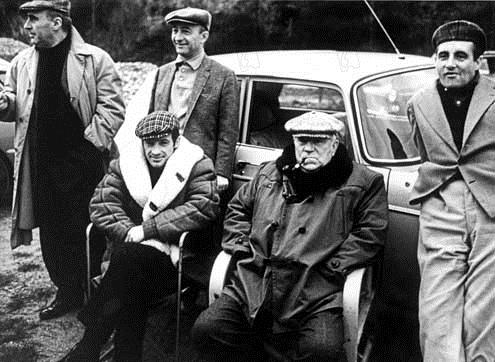 Foto Michel Audiard, Jean-Paul Belmondo, Jean Gabin, Henri Verneuil